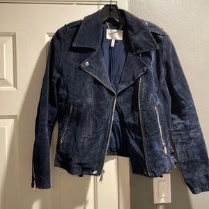 Bcbgeneration suede Moto jacket